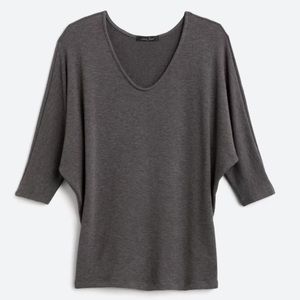 NWT LAILA JAYDE BOWIE 3/4 SLEEVE KNIT TOP